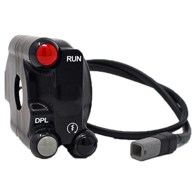 Corpo do acelerador com interruptor de guidão JetPrime Ducati Panigale V4/S (18-24) JP ACC 020 