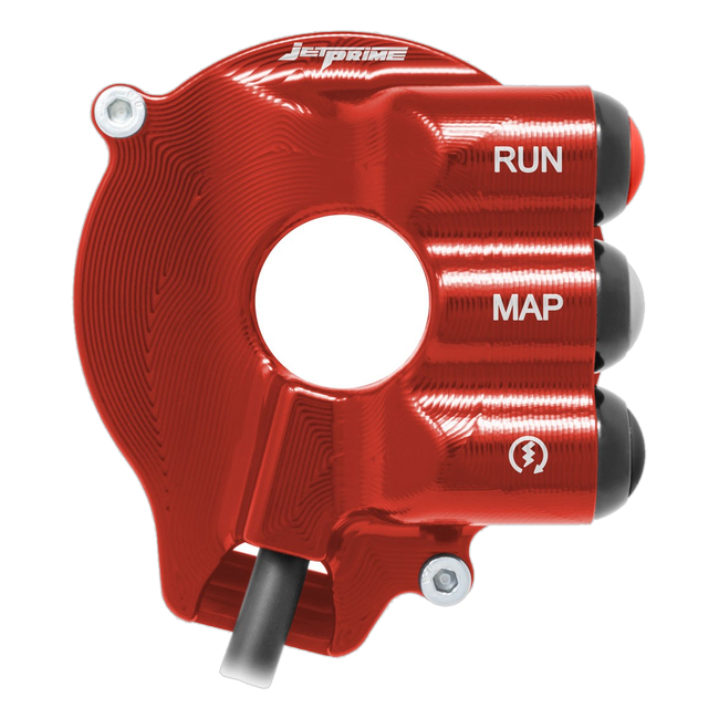 Gasgriffgehäuse mit integriertem Lenkerschalter JetPrime Aprilia RS 660 (20-24) JP CO AP660N