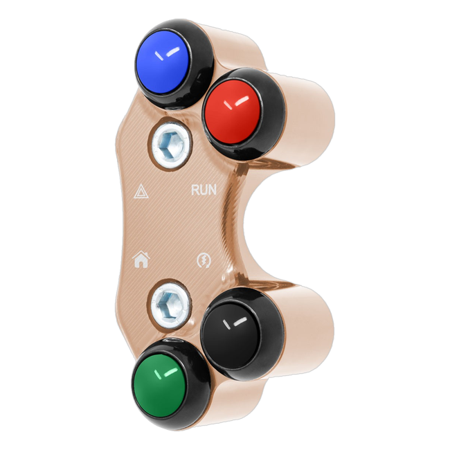 Lenkerschalter Street rechts JetPrime Triumph Daytona Moto2 765 (20) JP PLD 039 – fluchtendes Lochbild
