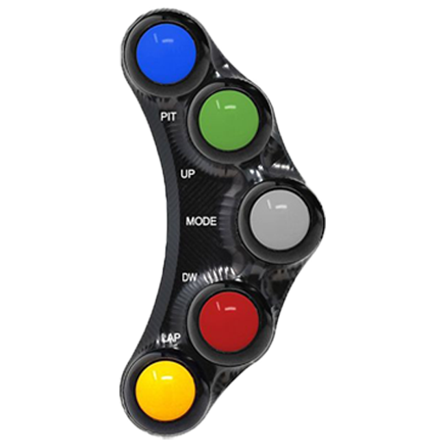 Interruptor de guidão Race esquerdo JetPrime Kawasaki ZX-10 R/RR (16-20) JP PLSR 004 