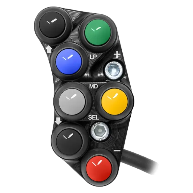 Interruttore manubrio Race sinistro JetPrime Ducati Panigale V4/S/R (18-24) JP PSR DU020 