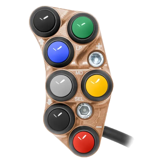 Interruttore manubrio Race sinistro JetPrime Ducati Panigale V4/S/R (18-24) JP PSR DU020 