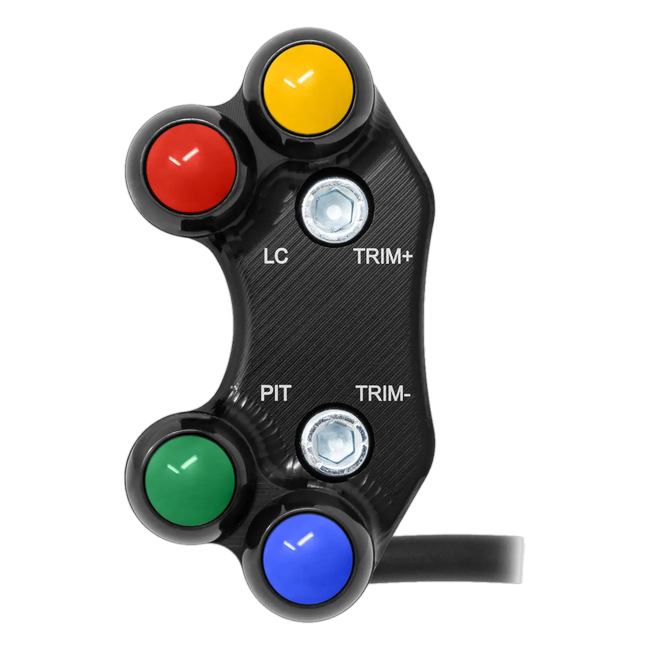 Lenkerschalter SuperSport links JetPrime Ducati Panigale V2 955 (20-24) JP SPS 004 – für Feel-Racing-Dashboard