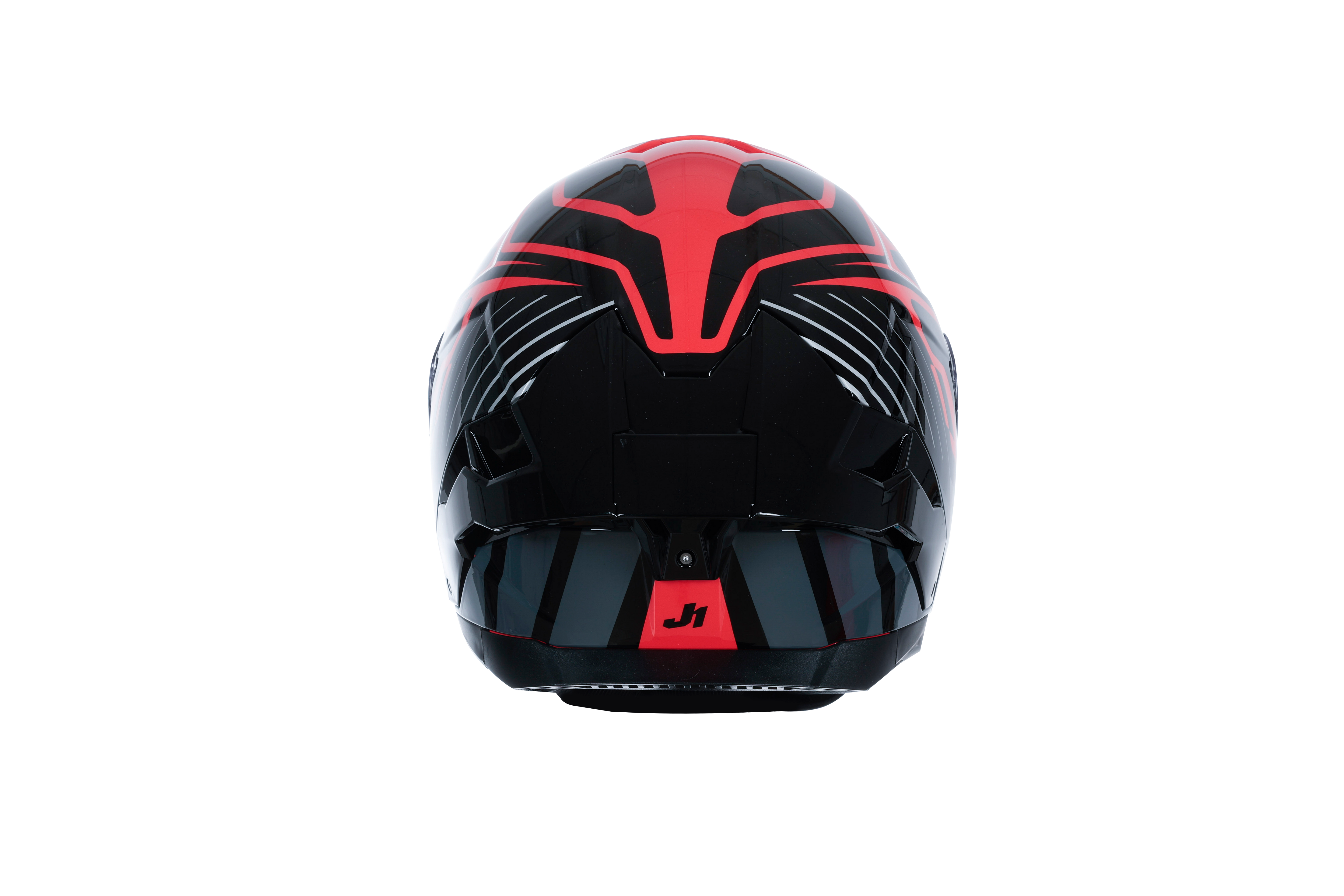 Just1 J-STR Helmet Tactical Silver / Red Gloss 6030390171003 