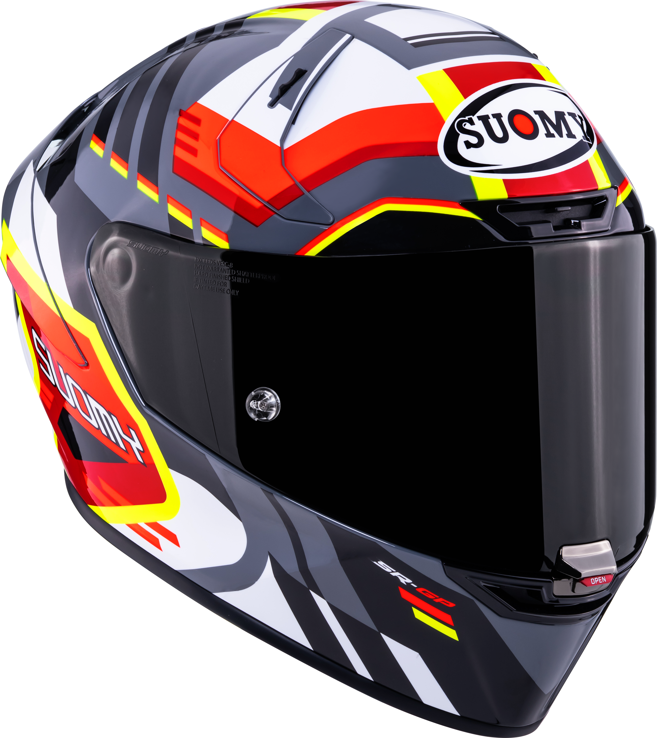 Suomy SR-GP Evo Helmet Infrared White/Black/Red K6S20024 