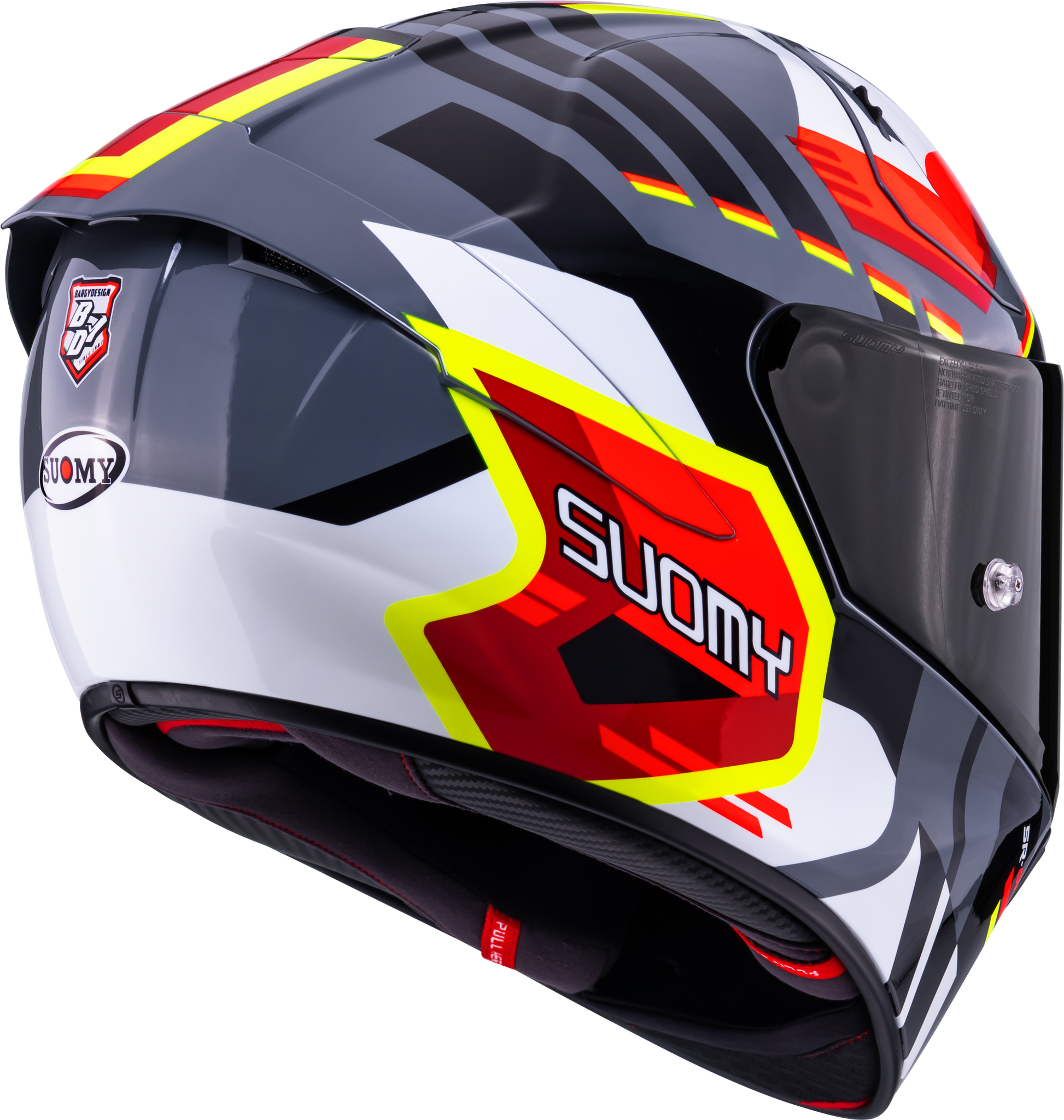 suomy fahrradhelm Suomy SR-GP Evo Infrared – Racing Helm Weiß/Rot – TGP MotoRacing