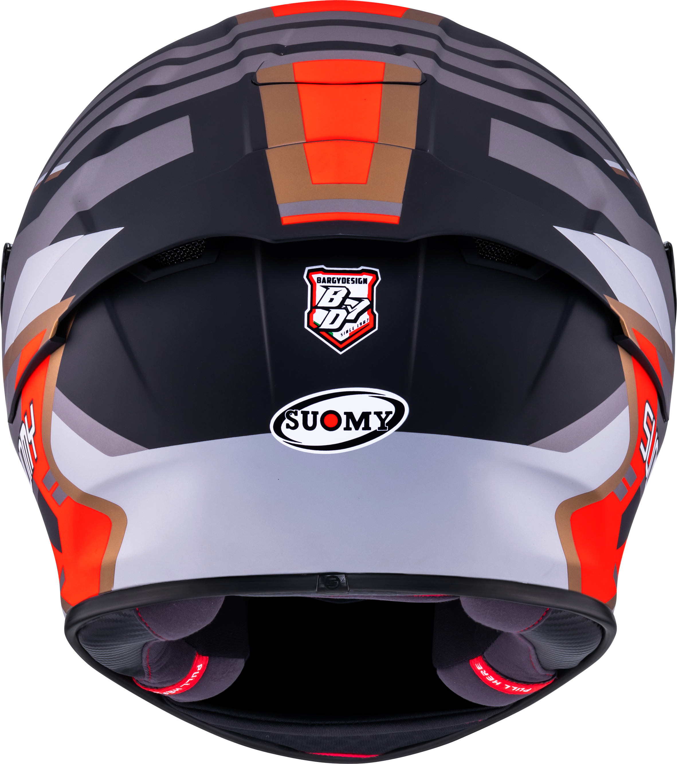 Casco Suomy SR-GP Evo Infrared Opaco Grigio/Rosso/Nero K6S20025 