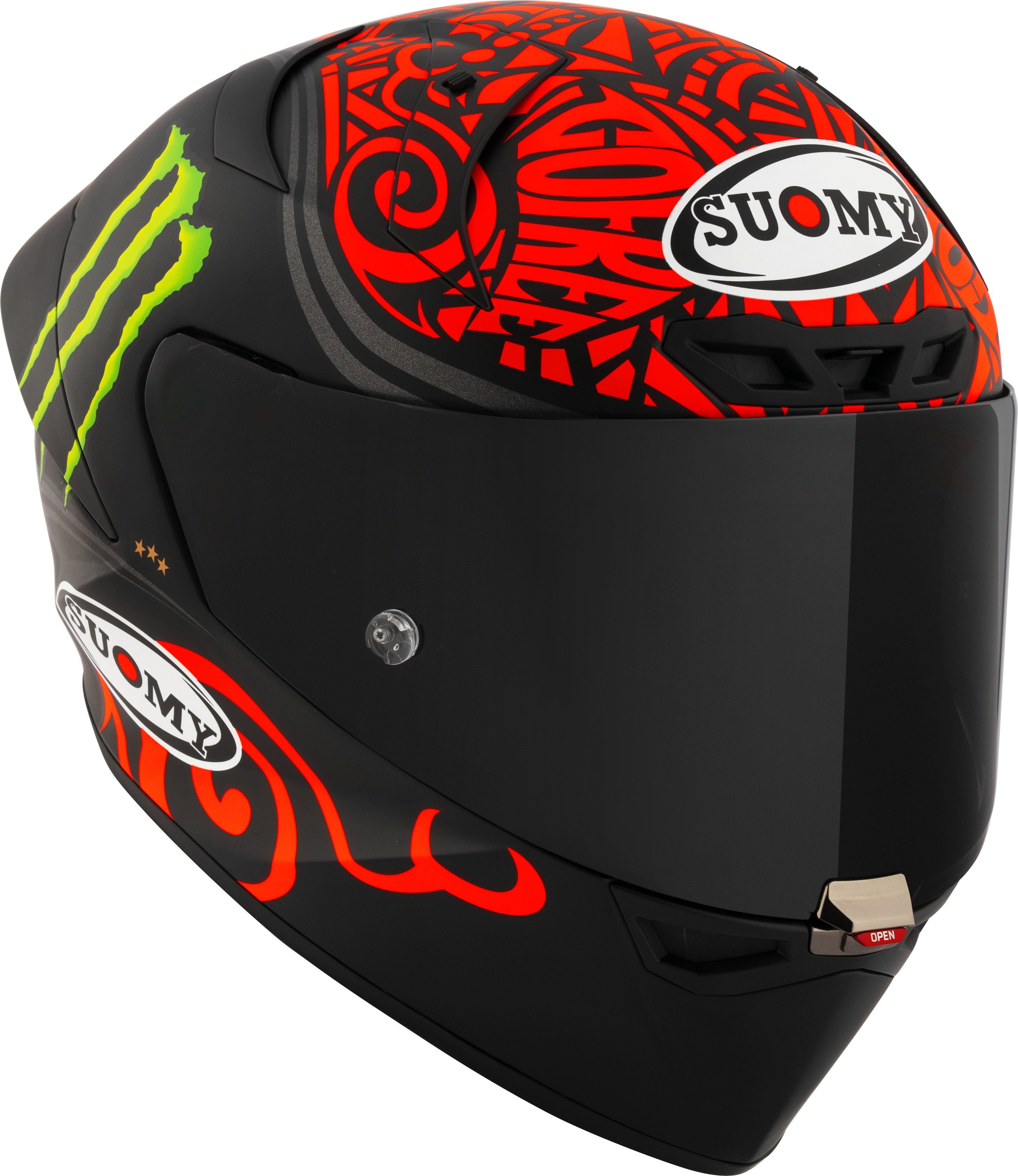 Casque Suomy S1-XR GP Francesco Pecco Bagnaia Monster Replica 2024 K6SX0013 