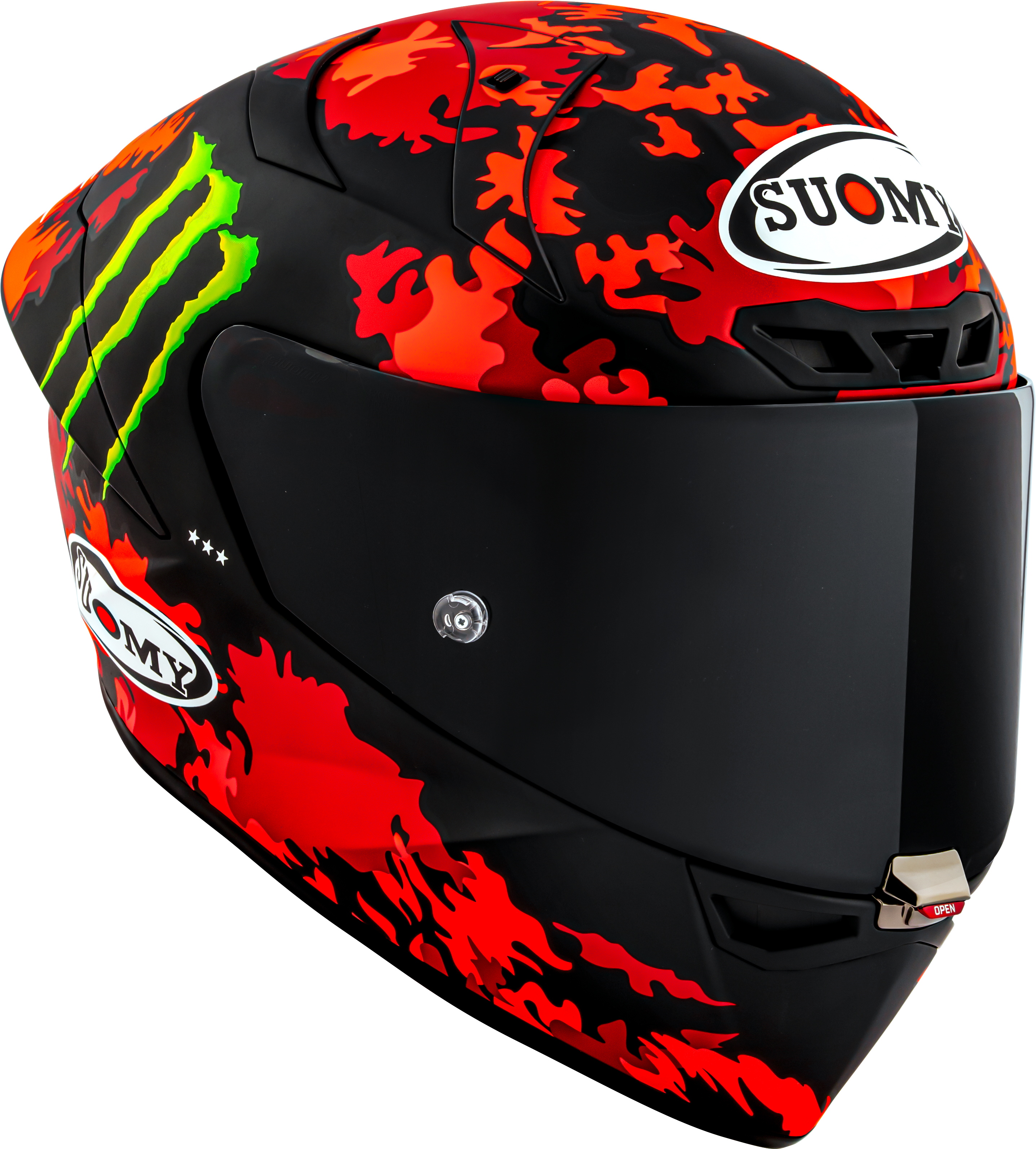 Suomy S1-XR GP Helmet Francesco Pecco Bagnaia Monster Replica 2025 K6SX0017 