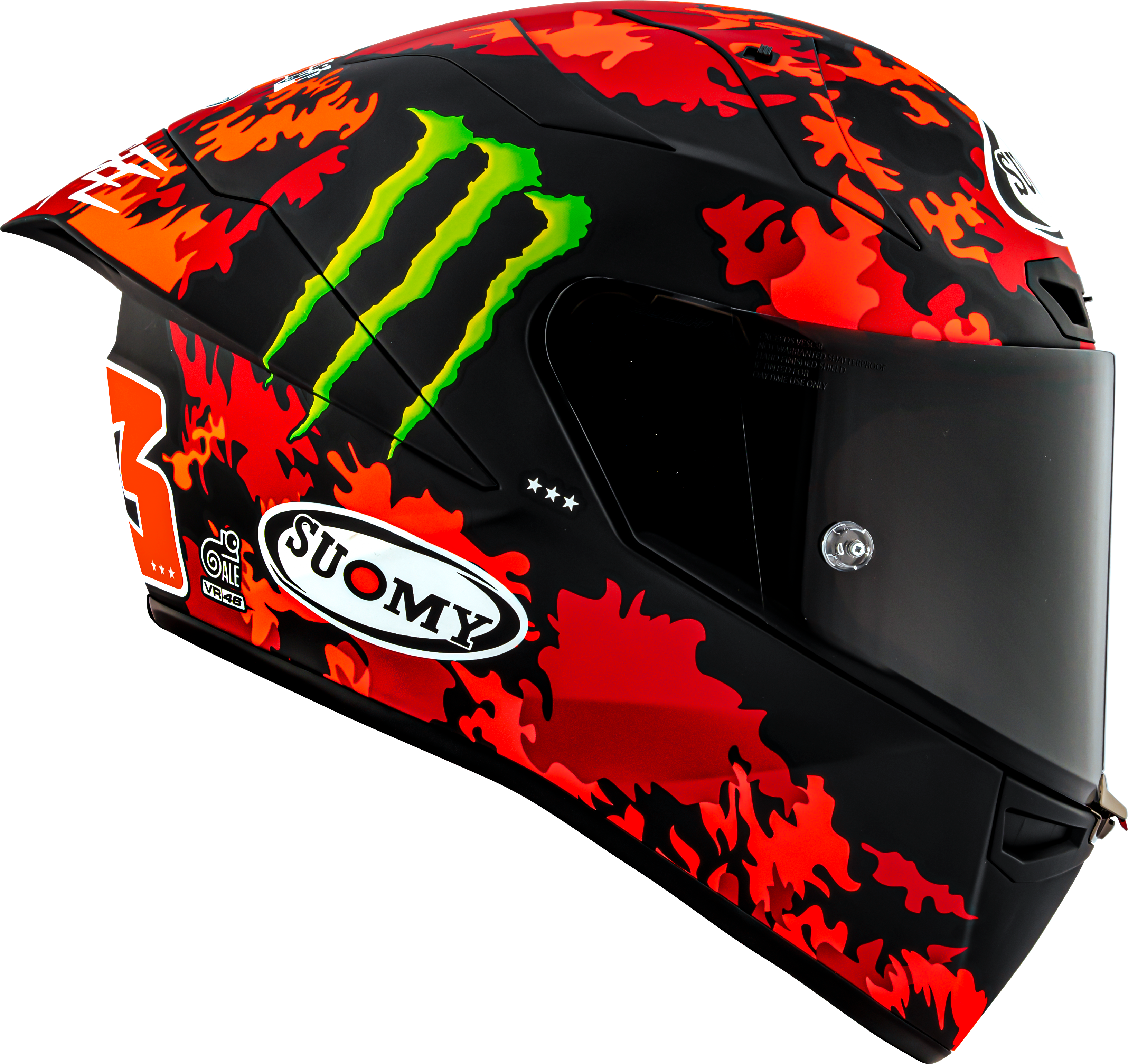 Suomy S1-XR GP Helmet Francesco Pecco Bagnaia Monster Replica 2025 K6SX0017 
