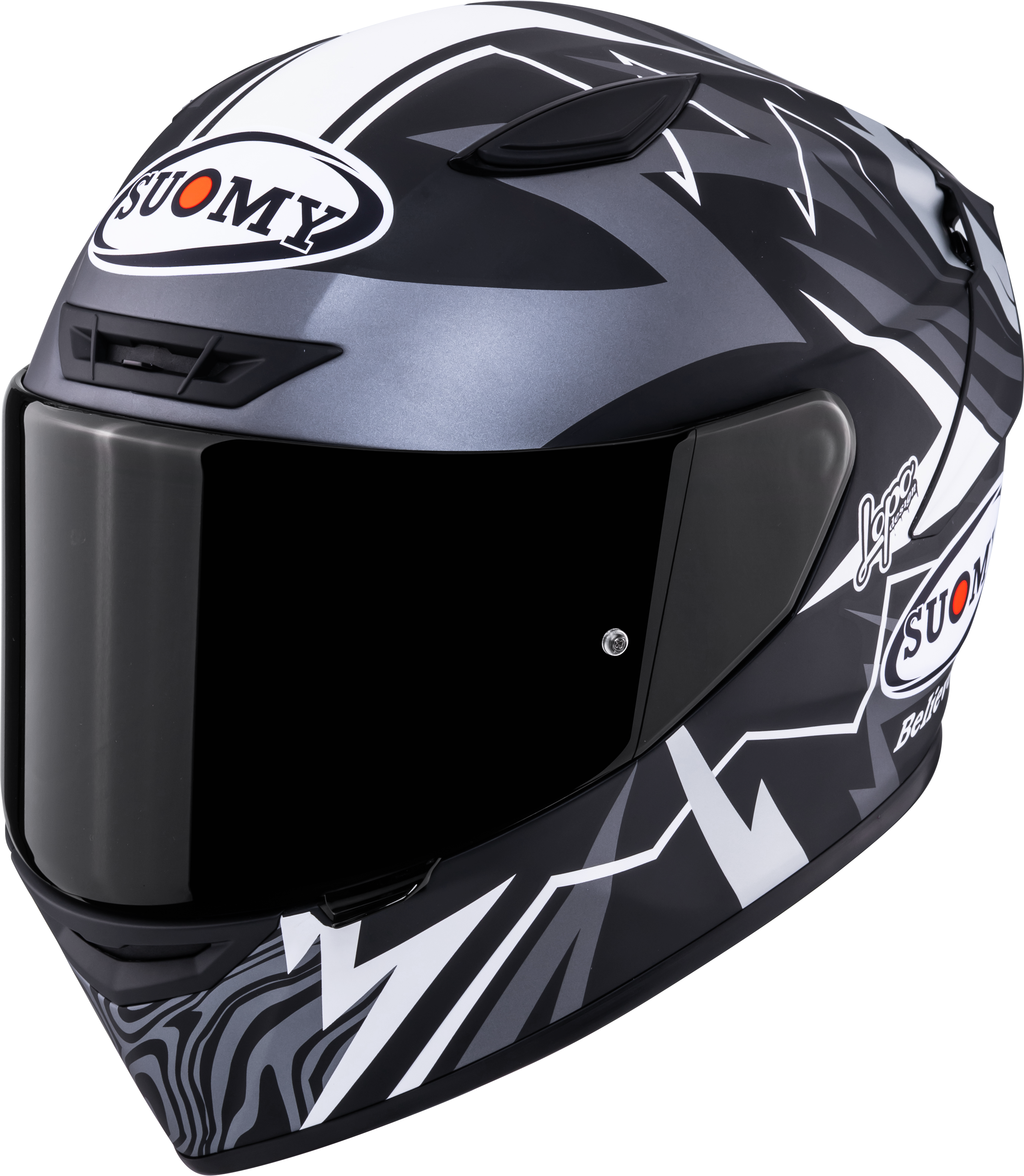 Suomy Track-1 Helm Matt Sam Lowes Replica 2025 Winter Edition K6T10021