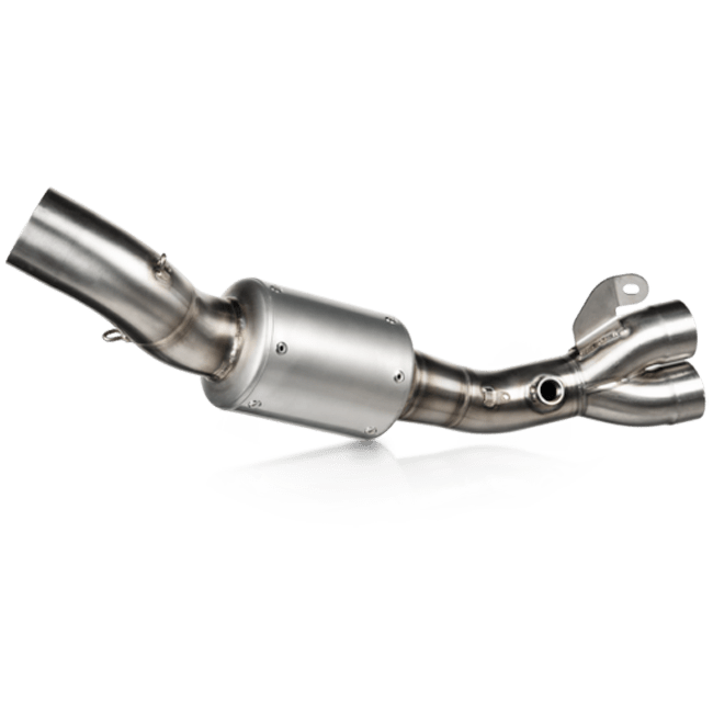 Akrapovic tussenpijp met voor demper (roestvrij staal) Honda CBR 1000 RR-R SC82 (24-26) L-H10R16/TD 