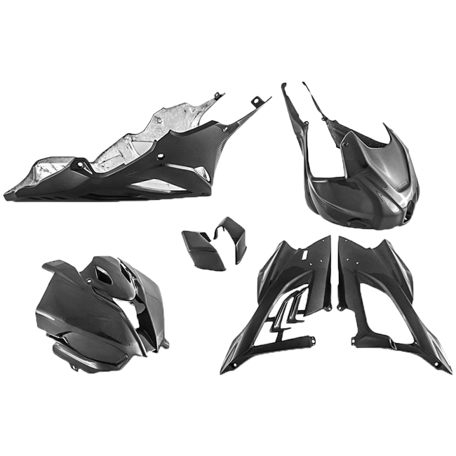 Set di rivestimenti anteriori "Race" Carbon BMW S1000RR K67 (19-22) Fullsix