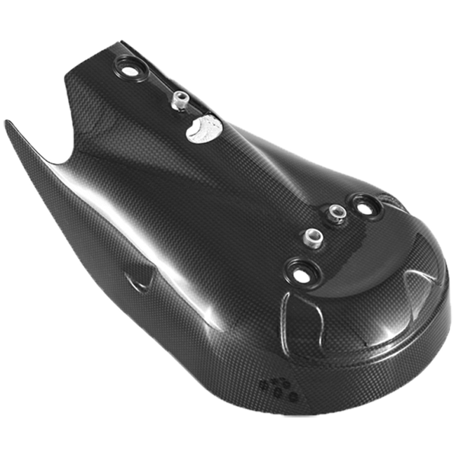 Hitzeschutz Krümmer Carbon Fullsix Ducati Panigale V2 955 (20-24)