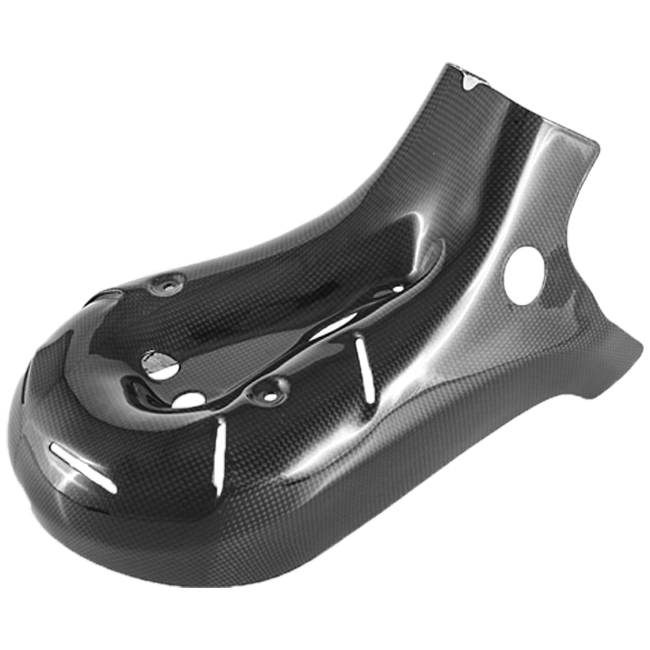 Hitzeschutz Krümmer Carbon Fullsix Ducati Panigale 1199/R/S (12-17)
