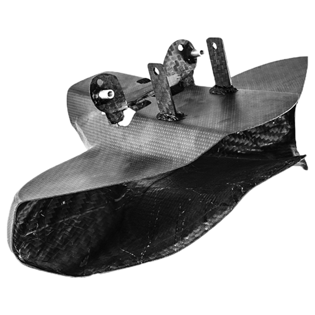 Canal de ar "Oversize" Racing Carbon Fullsix Ducati Panigale 1299/S (15-18) 