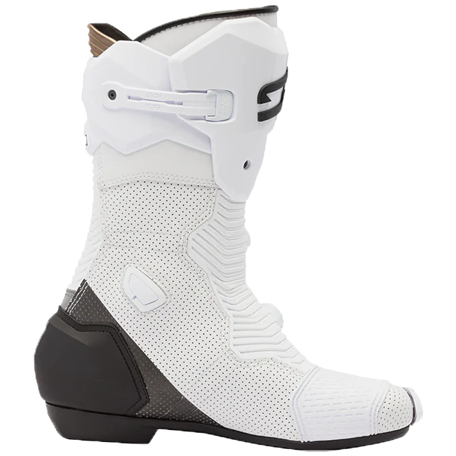 Sidi MAG 2 Air Motorcycle Boots White Black - 203 