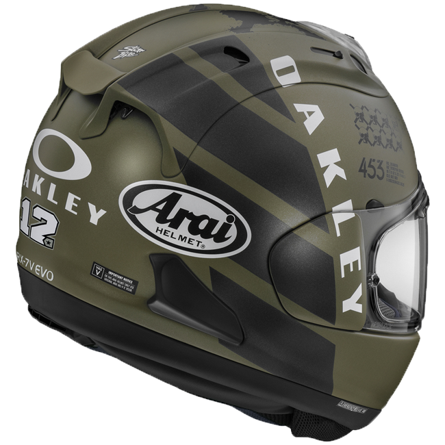 Arai RX-7V Evo Helm Maverick Viñales Oakley Replica 2024 137-0342