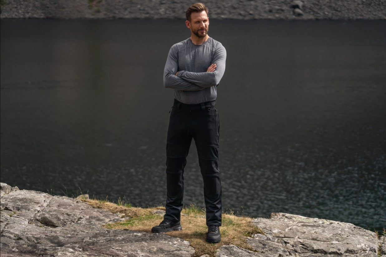 Knox Max Dual Active functionele top | Heren | Grijs | 69603 