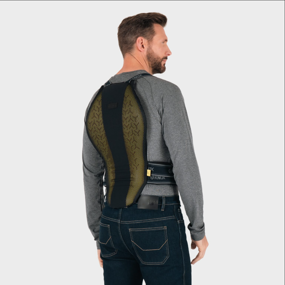 Knox Micro-Lock Air MK2 Rückenprotektor | Unisex | Schwarz | KNXAMLAirV2Back