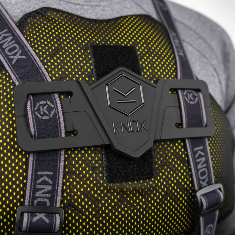 Knox Micro-Lock Protettore petto | Uomo | Nero | 1014729044180 