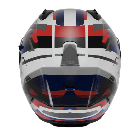 Nolan N60-6 Sport Corsa 355 – White Blue Red Helmet ECE 22.06