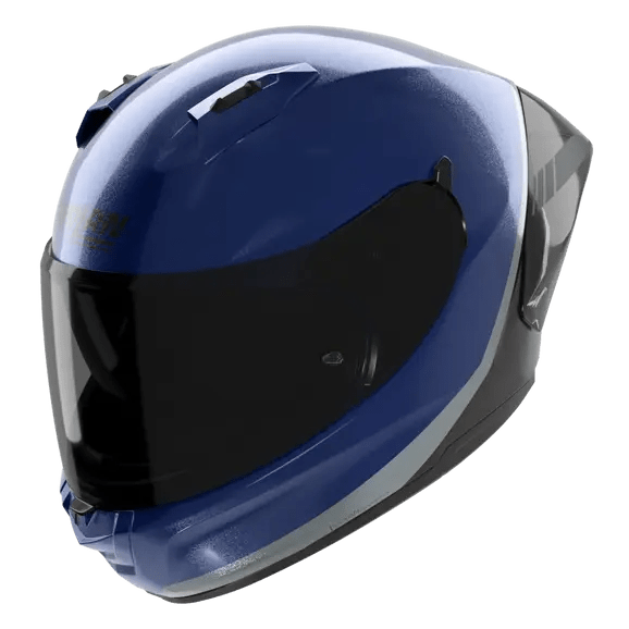 Nolan N60-6 Sport Helmet Special Paint Deep Blue / Black / Silver 346 
