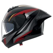 Casque Nolan N60-6 Sport Lesmo Noir / Rouge / Anthracite / Finition Métallique Dorée 353 