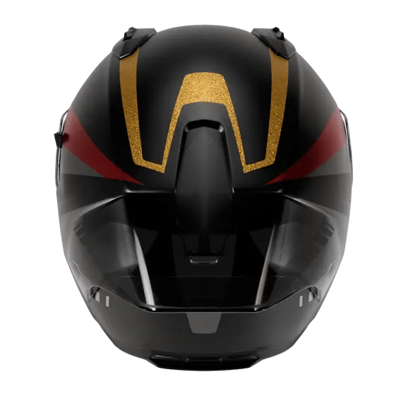 Casque Nolan N60-6 Sport Lesmo Noir / Rouge / Anthracite / Finition Métallique Dorée 353 