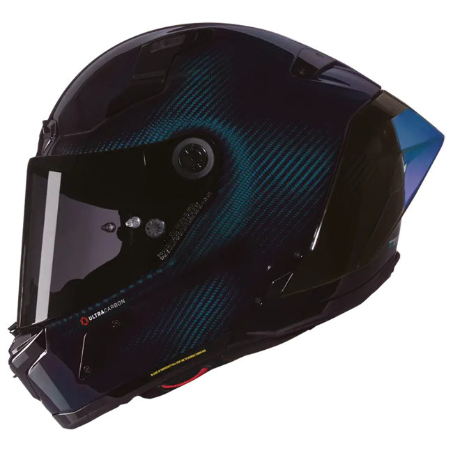 Nolan X-804 RS Kask Ultra Karbon Parlak Mavi Liquido 328 