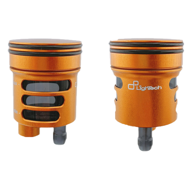 LighTech Brems- & Kupplungs-Ölbehälter 16 cm³ – CNC Aluminium, farbig | Universal Reservoir für Motorräder