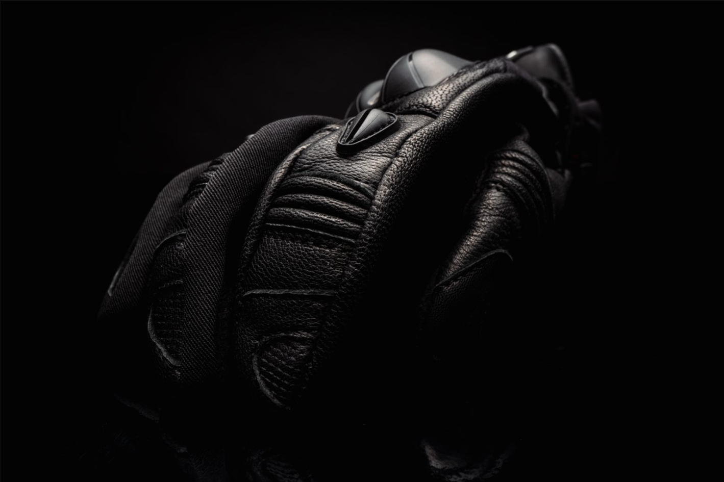 Knox Oulton MK2 Sport Lederhandschuhe | Herren | Schwarz/Rot | 1011352110030