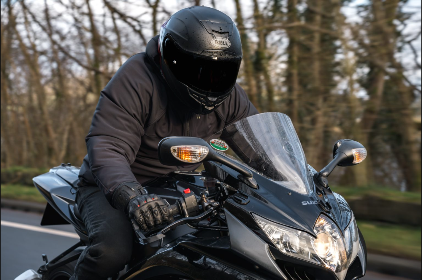 Knox Oulton MK2 Sport Lederhandschuhe | Herren | Schwarz/Rot | 1011352110030