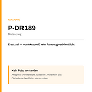 Akrapovic Distanzring P-DR189 — Platzhalter, kein Herstellerfoto verfügbar