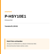 Akrapovic Hitzeschild Yamaha R1 (19-19) P-HSY10E1 — Platzhalter, kein Herstellerfoto verfügbar