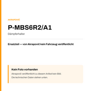 Akrapovic Dämpferhalter P-MBS6R2/A1 — Platzhalter, kein Herstellerfoto verfügbar