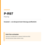 Akrapovic Passring P-R97 — Platzhalter, kein Herstellerfoto verfügbar