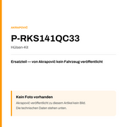 Akrapovic Hülsen-Kit P-RKS141QC33 — Platzhalter, kein Herstellerfoto verfügbar