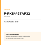 Akrapovic Hülsen-Kit Yamaha R1 (15-19) P-RKS443TAP32 — Platzhalter, kein Herstellerfoto verfügbar