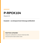 Akrapovic Repack-Kit P-RPCK104 — Platzhalter, kein Herstellerfoto verfügbar