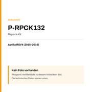 Akrapovic Repack-Kit Aprilia RSV4 (15-16) P-RPCK132 — Platzhalter, kein Herstellerfoto verfügbar