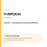 Akrapovic Repack-Kit P-RPCK34 — Platzhalter, kein Herstellerfoto verfügbar