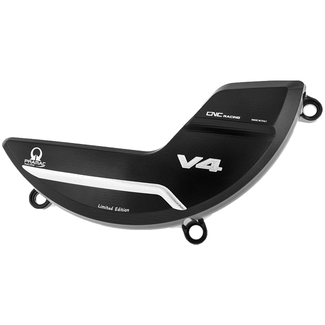 Aluminium Kupplungs Protektor Schutzabdeckung Pramac Racing Limited Edition CNC Racing Ducati Panigale V4/S (25-26) PR310BPR