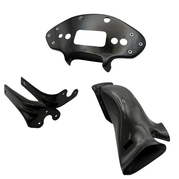 Carbon Instrumentenhalter + Luftkanal Feel Racing Ducati Panigale V2 955 (20-24) FR.495.112.C