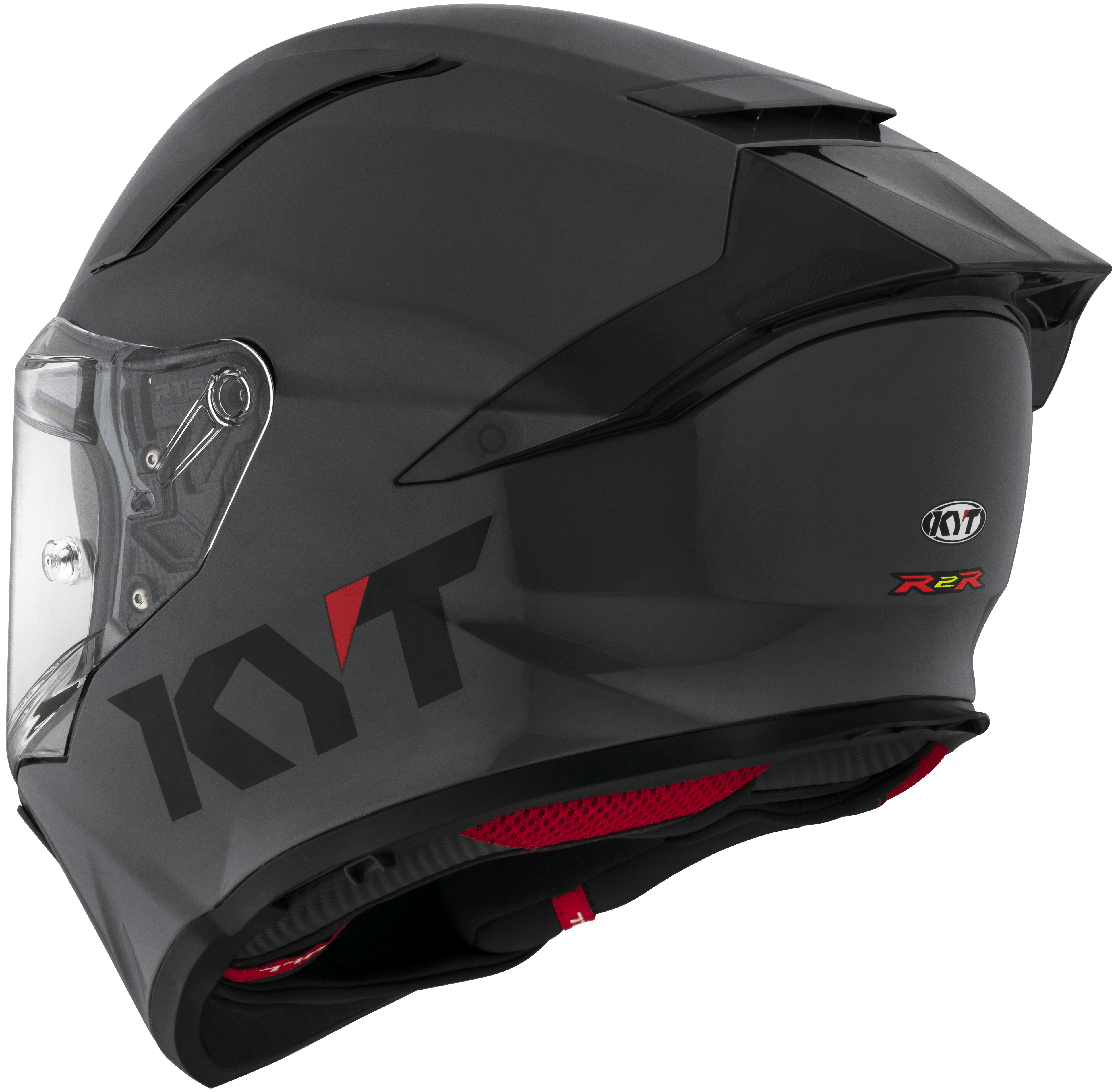 KYT R2R Casco Piatto Grigio Y6R200W1 