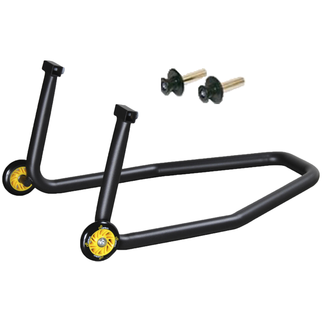 Stahl Hinterradständer LighTech mit verstellbaren Rollenaufnahmen RSF045R