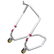 LighTech製ステンレス製フロントホイールスタンド トリプルツリーリフト、高さ調整可能 RSS001 