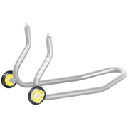 Stainless steel front wheel stand height adjustable light tech RSS007