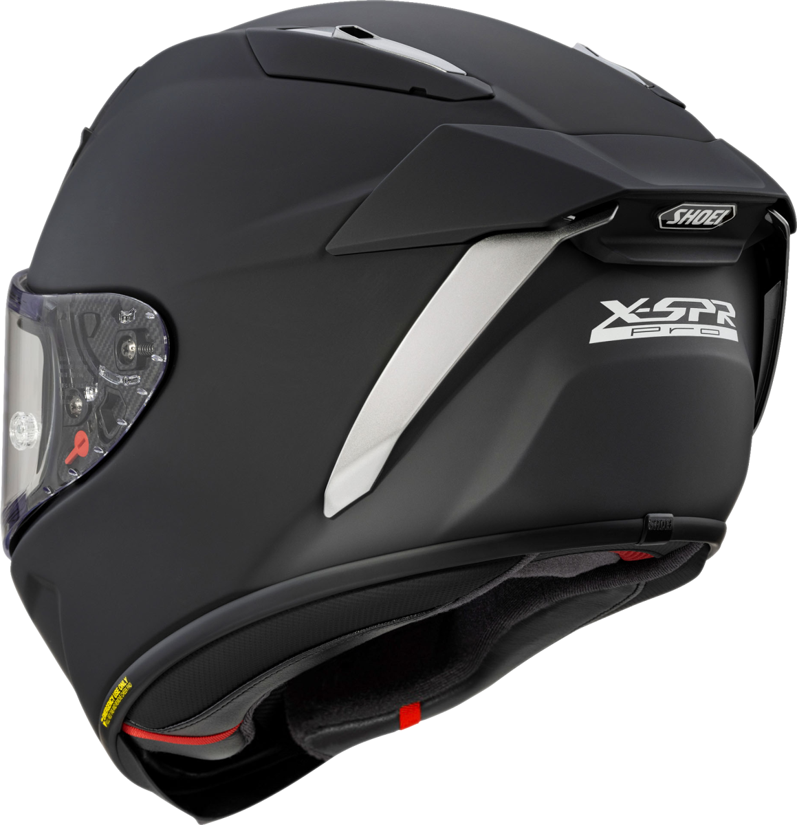Shoei X-SPR PRO02 FIM2 Matt Black – Racing helmet – TGP MotoRacing Shoei X-SPR PRO02 FIM2 Matt Black – Racing helmet – TGP MotoRacing