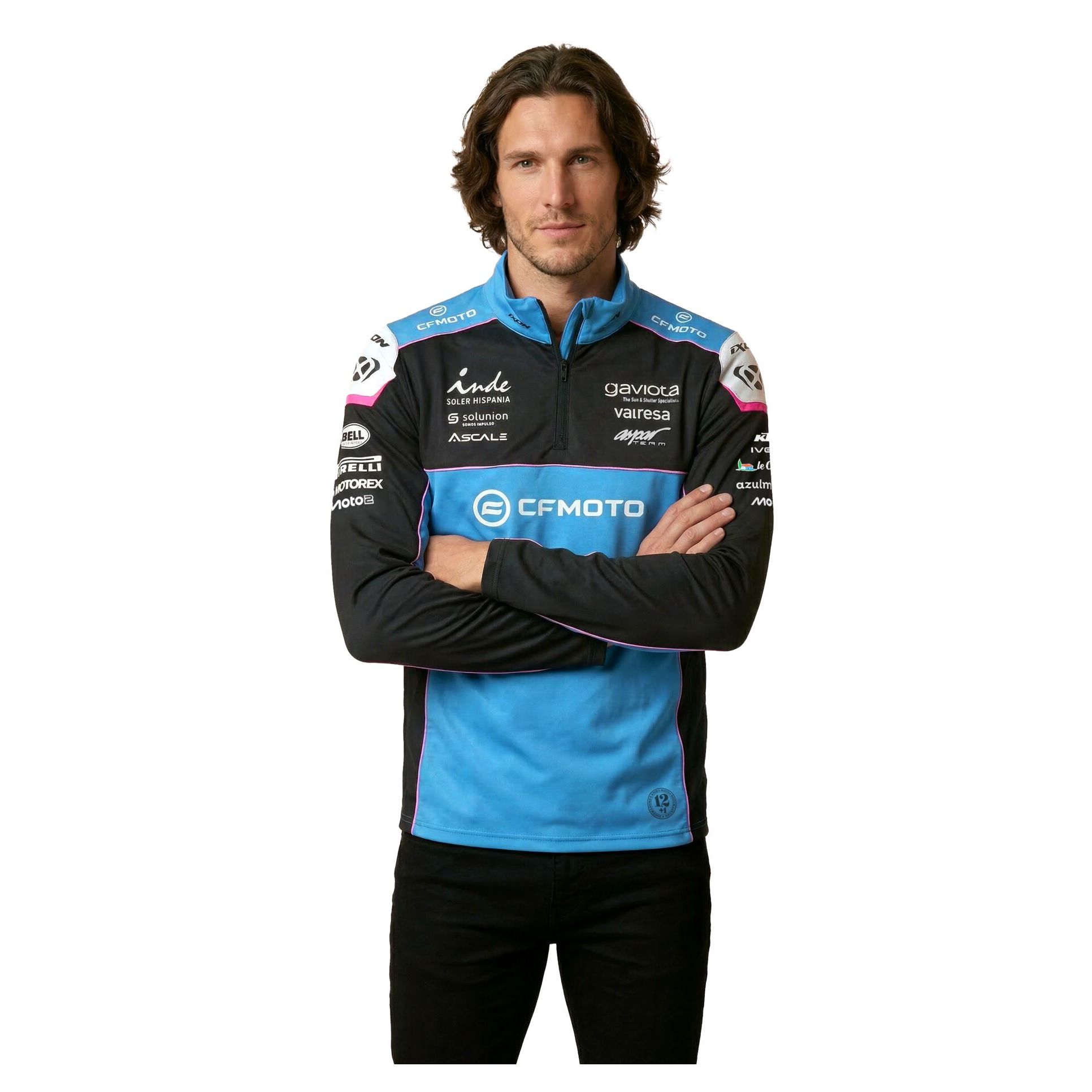 CFMOTO Aspar Racing sudadera réplica del equipo Ángel Nieto 2026 IXON 